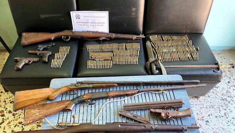 Καβάλα – Βρέθηκε με ολόκληρο οπλοστάσιο στο σπίτι του