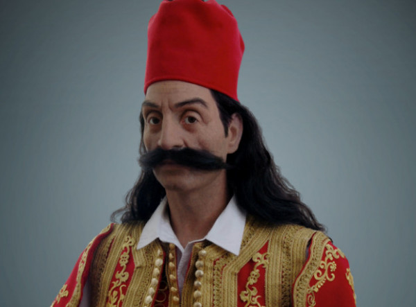 Γεώργιος Καραϊσκάκης – Έγινε κέρινο ομοίωμα σε μουσείο στην Καβάλα