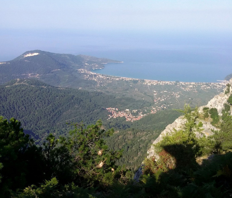 Θάσος – Ανηφορίζοντας στο Υψάριο με την καταπληκτική θέα