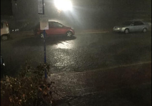 Κακοκαιρία Αθηνά – Εντονη βροχόπτωση και πλημμυρικά φαινόμενα στην Κέρκυρα