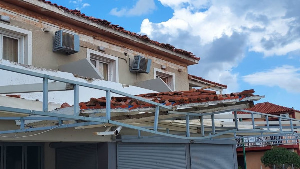 Ζάκυνθος – Ανεμοστρόβιλος «σάρωσε» τον Λαγανά