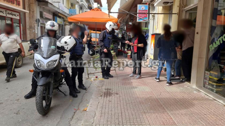 Χαμός σε λαϊκή αγορά της Λαμίας – Στα επείγοντα ιδιοκτήτης καταστήματος