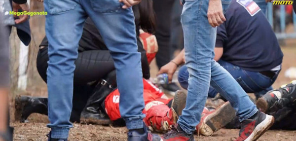 Οι πρώτες εικόνες από το ατύχημα στον αγώνα Motocross στα Γιαννιτσά