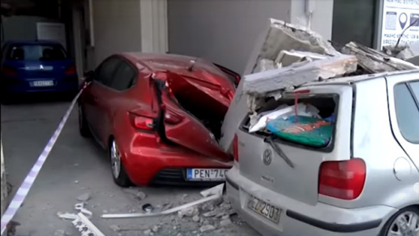 Ανησυχία στο Ρέθυμνο – Γιατί καταρρέουν τα μπαλκόνια πολυκατοικιών στην Παραλιακή