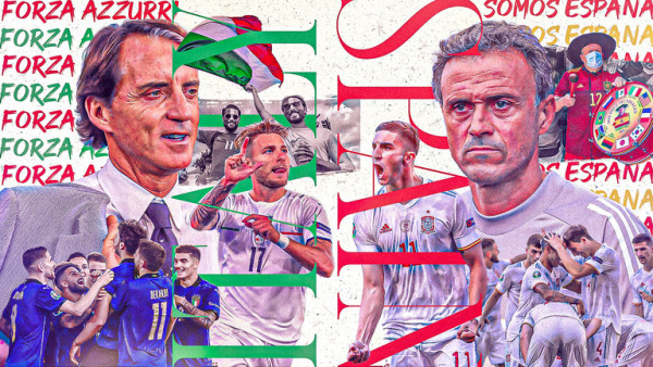 Nations League – Μάχη Ιταλίας και Ισπανίας για το εισιτήριο που οδηγεί στον τελικό
