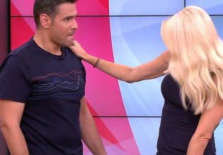 Όταν ο Ουγγαρέζος έκανε τη Μενεγάκη να «πέσει κάτω» από τα γέλια