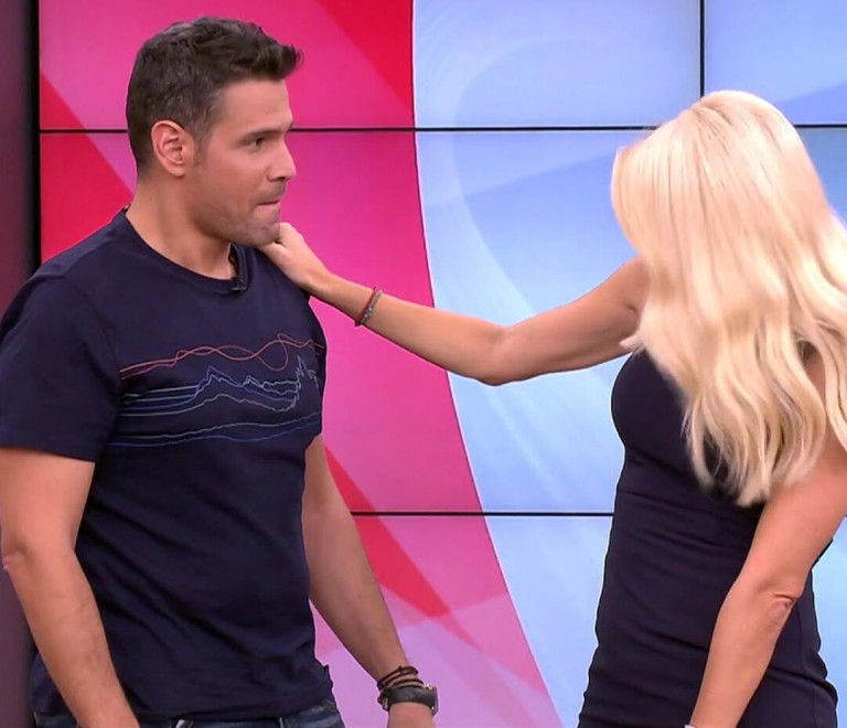 Όταν ο Ουγγαρέζος έκανε τη Μενεγάκη να «πέσει κάτω» από τα γέλια