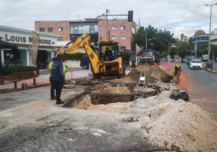 Χαλάνδρι – Κυκλοφοριακές ρυθμίσεις στην Παπανικολή μετά την καθίζηση οδοστρώματος – Πώς θα διεξάγεται η κυκλοφορία