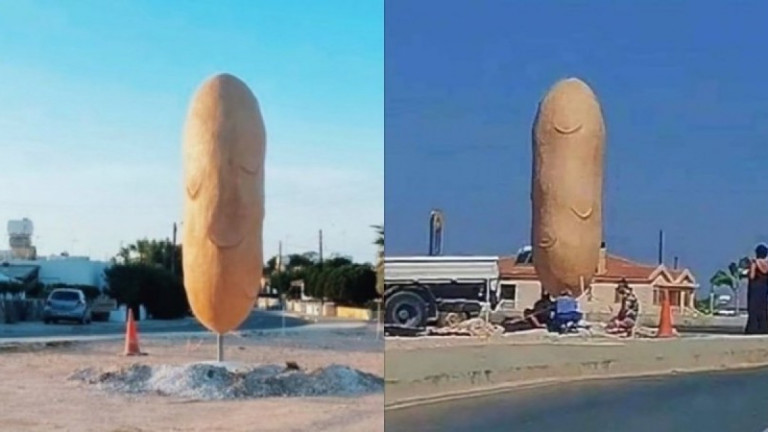 Κύπρος – Το ομοίωμα πατάτας που διχάζει τα social media – Ερωτήματα και κακεντρεχή σχόλια