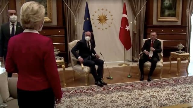 G20 - Συνάντηση Ερντογάν με Φον Ντερ Λάιεν έξι μήνες μετά το sofa-gate