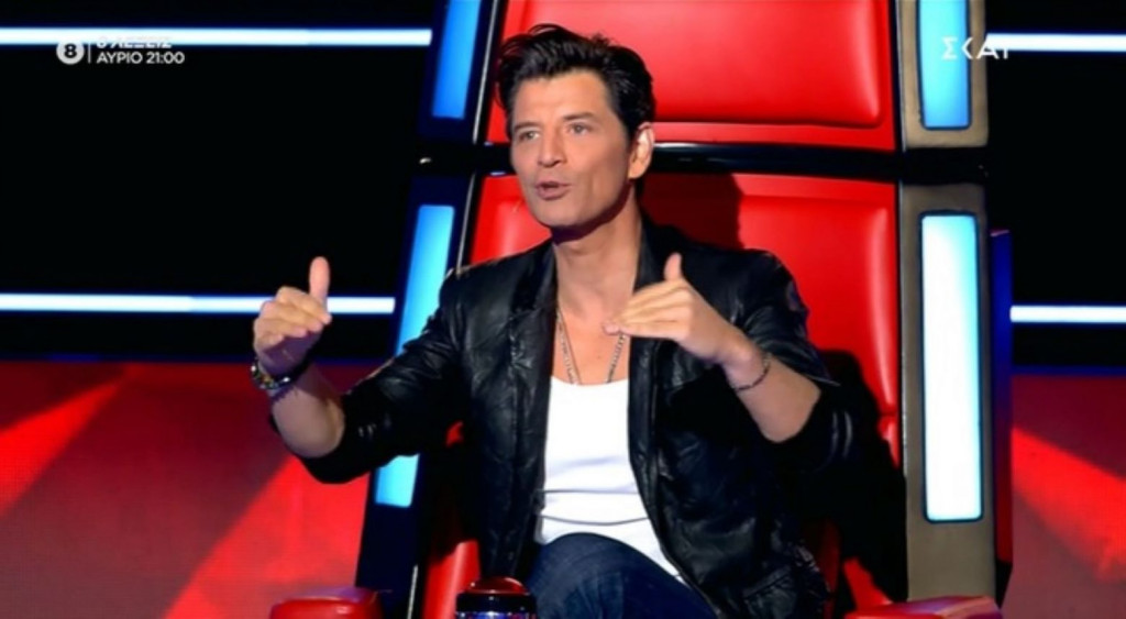 The Voice – Ο Σάκης Ρουβάς αποκάλυψε ένα μυστικό του σε διαγωνιζόμενο