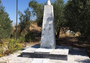 Σέρρες – Τη βεβήλωση του μνημείου της Παλαιοκώμης καταγγέλλει η Τ.Ο. ΚΚΕ