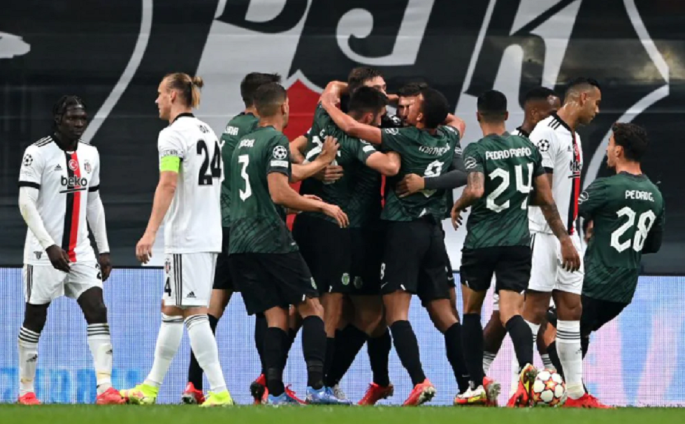 Θρίαμβος της Σπόρτινγκ κόντρα στην Μπεσίκτας (4-1) – Δείτε τα γκολ