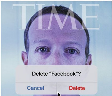 ΤΙΜΕ – «Διαγράφει» τον Μαρκ Ζάκερμπεργκ και το Facebook στο εξώφυλλό του