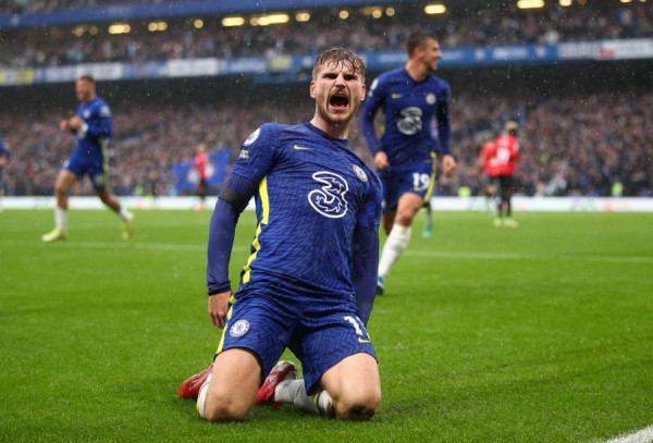 Κορυφή με… λυτρωτή Βέρνερ η Τσέλσι (3-1) – Δεύτερη συνεχόμενη νίκη για τη Γουλβς (2-1)