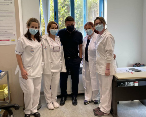 Χαρδαλιάς – Έκανε την τρίτη δόση του εμβολίου