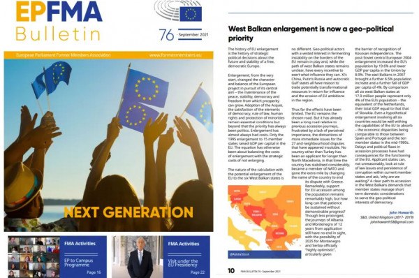 Βόρεια Μακεδονία – Το επίσημο περιοδικό των πρώην μελών του Ευρωπαϊκού Κοινοβουλίου την αναφέρει ως «Μακεδονία»