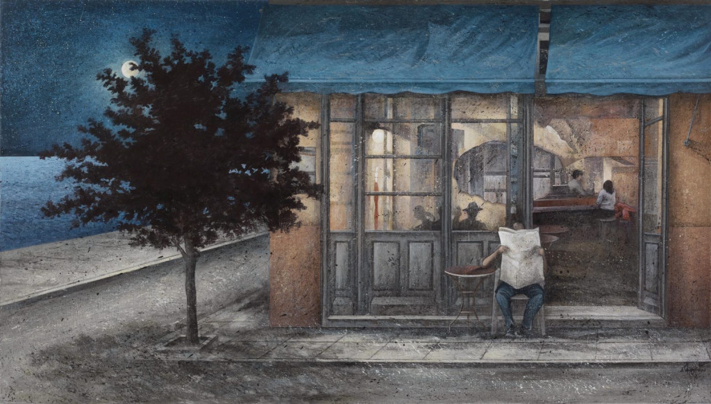 Γεωγραφία της Νύχτας – Η νέα δουλειά της Δάφνης Αγγελίδου στην Evripides Art Gallery