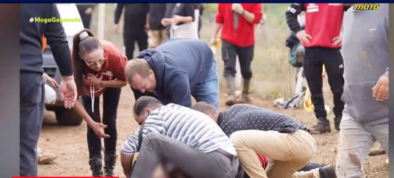 Ατύχημα σε πίστα motocross στα Γιαννιτσά – Στο χειρουργείο οι δύο τραυματίες