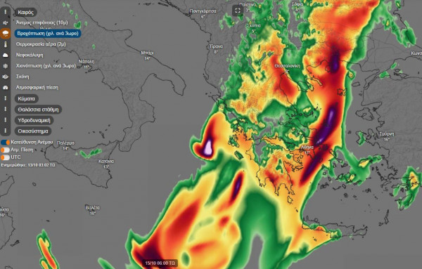 «Μπάλλος» – Πρόγνωση – σοκ για την κακοκαιρία τις επόμενες ώρες στην Αττική