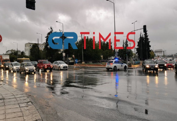 Θεσσαλονίκη – Ο «Μπάλλος» έφερε κυκλοφοριακό κομφούζιο στους δρόμους