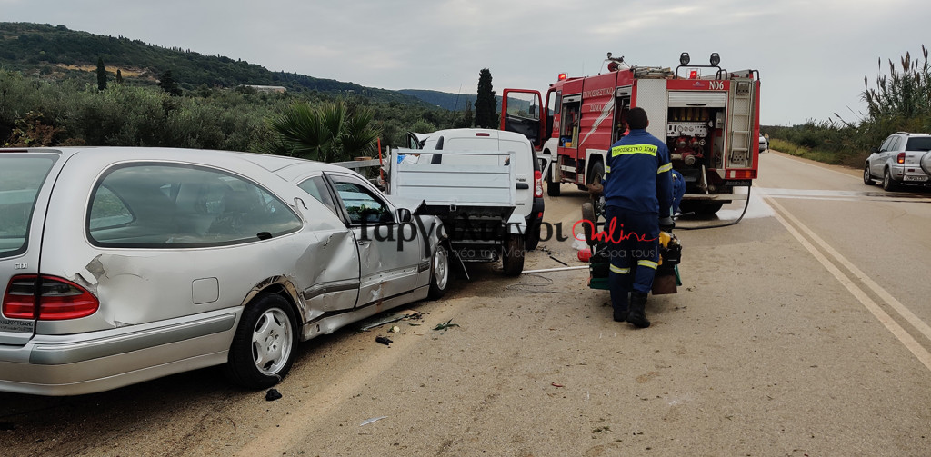 Τροχαίο στη Μεσσηνία – Σύγκρουση νεκροφόρας με αυτοκίνητο – Μια νεκρή