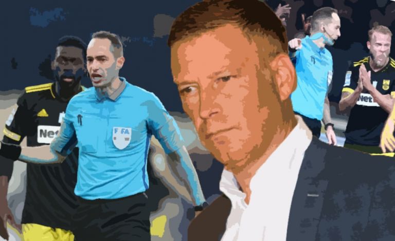 Poor officiating in Greek Super League wreaking the championship, benefiting one specific team