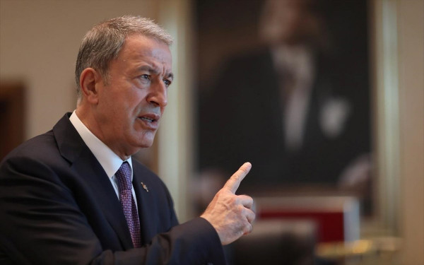 Akar: Ankara responds to Greece’s ‘illegal actions’ ‘through diplomacy, on the ground’