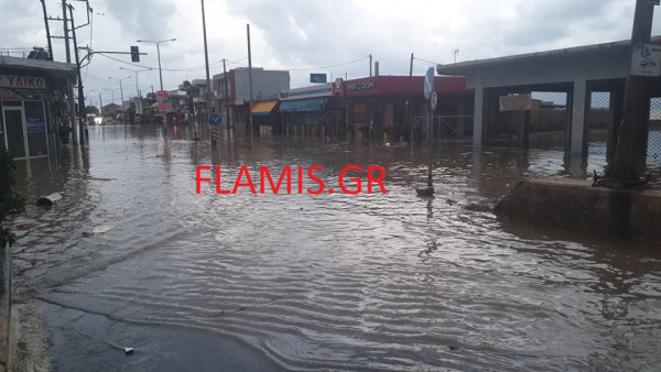 Πάτρα – Βυθίστηκε στο νερό η παραλιακή μετά την κακοκαιρία – «Πνίγηκαν» σπίτια και επιχειρήσεις [εικόνες]