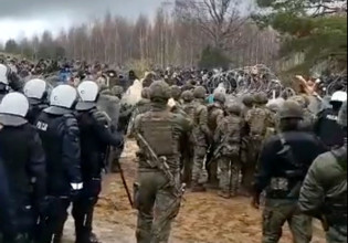 Λευκορωσία – Έκρυθμη κατάσταση στα σύνορα με Πολωνία – Μετανάστες επιχειρούν να εισβάλλουν στην ΕΕ