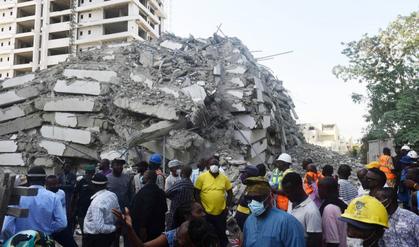 Νιγηρία – Στους 6 οι νεκροί από την κατάρρευση κτιρίου – 100 άνθρωποι αγνοούνται