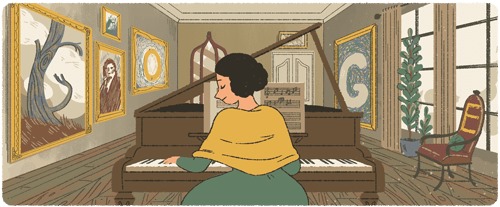 Fanny Hensel – H Google τιμά με doodle την σπουδαία πιανίστρια και συνθέτρια