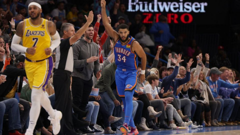 NBA – Οι Θάντερ έχουν βρει τον τρόπο απέναντι στους Λέικερς