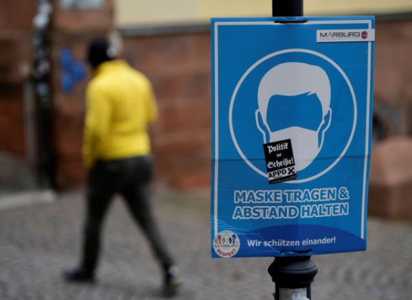 Γερμανία – Νέο μαύρο ρεκόρ με πάνω από 65.000  κρούσματα κοροναϊού σε μία μέρα