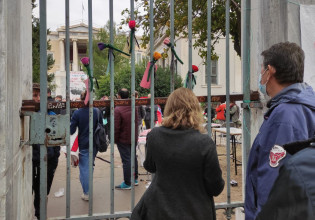 Πολυτεχνείο – Έσπασαν την κάμερα του συνεργείου του MEGA