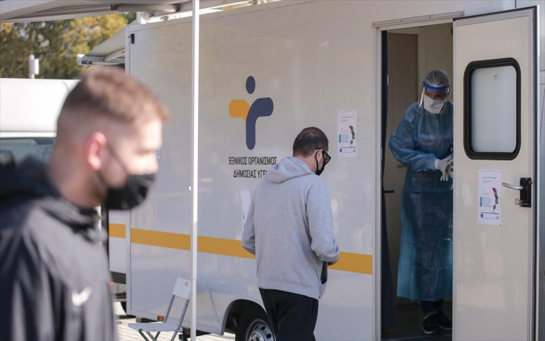 EODY: 91 COVID-19 deaths and 7,800 new infections in 24 hours, 575 intubated patients