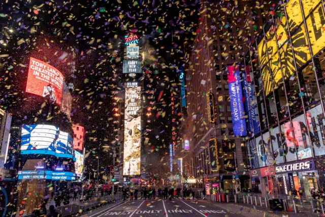 Νέα Υόρκη – Παραμονή Πρωτοχρονιάς στην «Times Square» μόνο για εμβολιασμένους