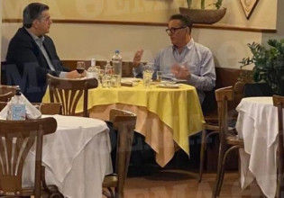 Ο Άντι Γκαρσία για γύρο και σουτζουκάκια στη Θεσσαλονίκη