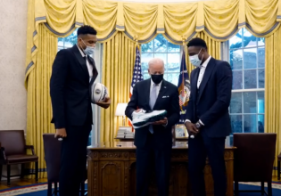 Μπάιντεν προς Γιάννη και Θανάση – «Υπέροχο που σας φιλοξενήσαμε»