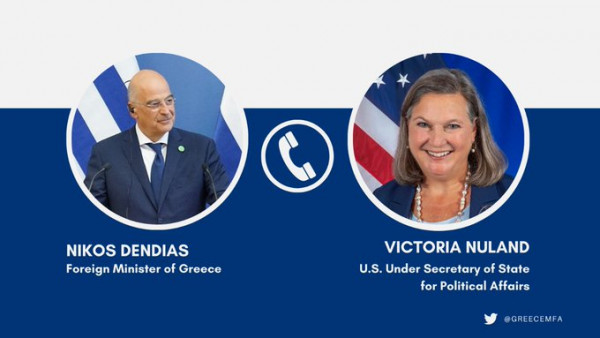 Δυτικά Βαλκάνια – Τι λένε οι ΗΠΑ για την τηλεφωνική επικοινωνία Νούλαντ με Δένδια
