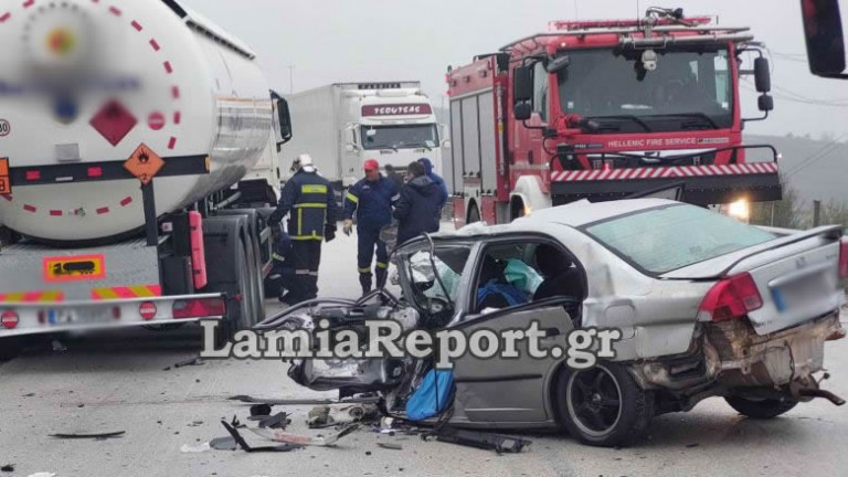 Δομοκός – Τροχαίο δυστύχημα με τρεις νεκρούς