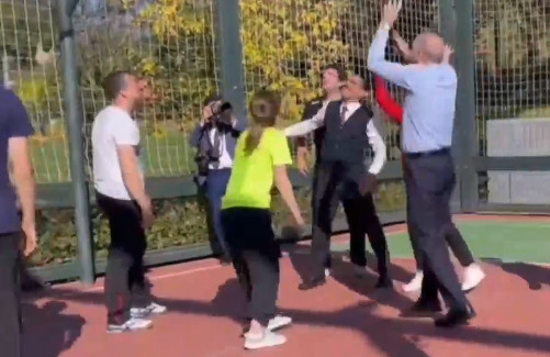 Ρετζέπ Ταγίπ Ερντογάν – Πήγε για… μπάσκετ, μετά τις φήμες για την υγεία του