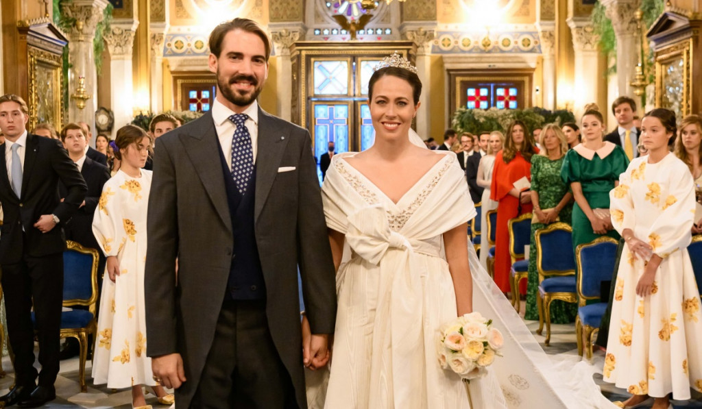Φίλιππος και Νίνα Φλορ – Οι αδημοσίευτες φωτογραφίες από το γεύμα μετά τον γάμο