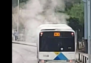 Τι λέει ο ΟΣΥ για το περιστατικό με τη «φωτιά» σε λεωφορείο στην πανεπιστημιούπολη