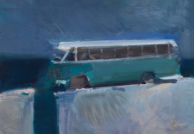 Το «βαθύ μπλε» του Τζουλιάνο Καγκλή στην αίθουσα τέχνης Έκφραση