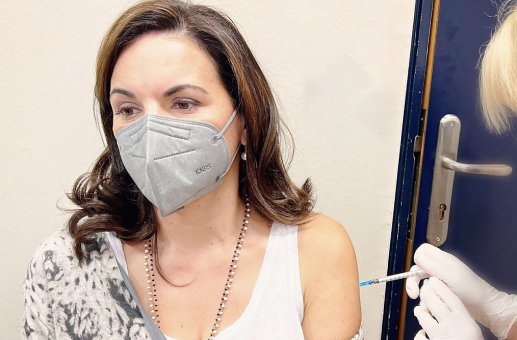Όλγα Κεφαλογιάννη – Έκανε την τρίτη δόση του εμβολίου – Τι αποκάλυψε για την εγκυμοσύνη της