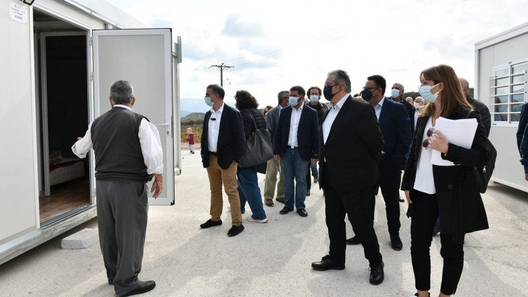 Δημήτρης Κουτσούμπας – Επίσκεψη στους σεισμόπληκτους στο Αρκαλοχώρι – «Να υπάρξει ουσιαστική στήριξη»