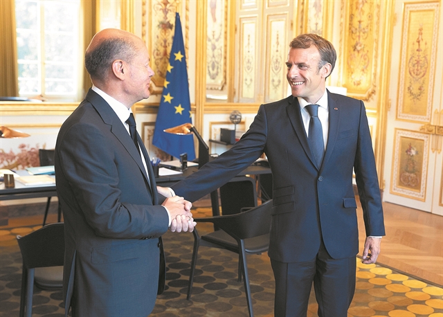 Γαλλία - Το Παρίσι χαιρετίζει τη δέσμευση υπέρ της ευρωπαϊκής κυριαρχίας από το νέο συνασπισμό στη Γερμανία