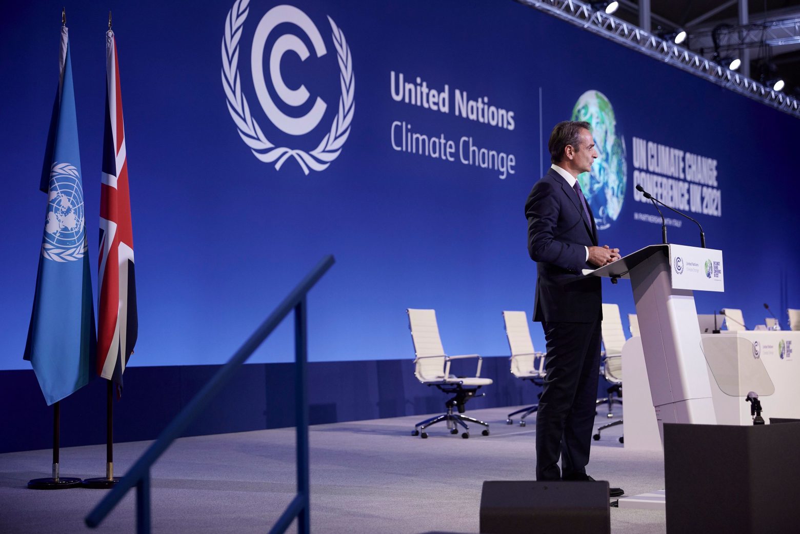 Μητσοτάκης στην COP26 - Στόχος το σταδιακό κλείσιμο την μονάδων λιγνίτη ως το 2025