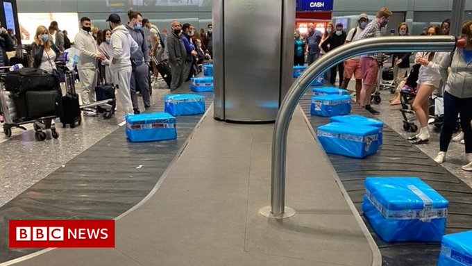 Αεροδρόμιο Χίθροου – Ταξιδιώτες από Κύπρο αντί για βαλίτσες παρέλαβαν… ψάρια